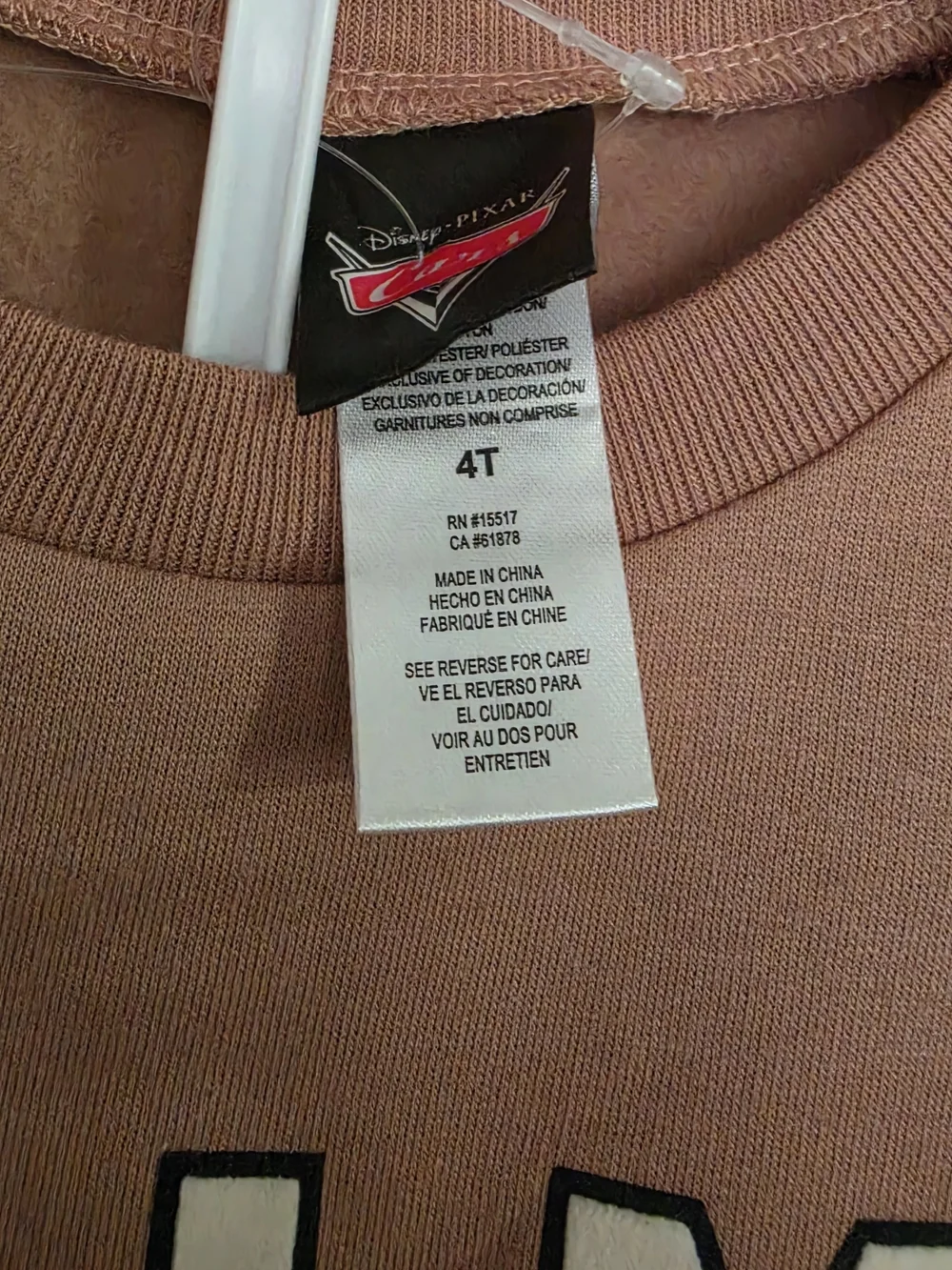 Kids Lightning McQueen Brown Sweatshirt - Cars LMQ Graphic Top.Set Of 3 - Picture 12 of 14